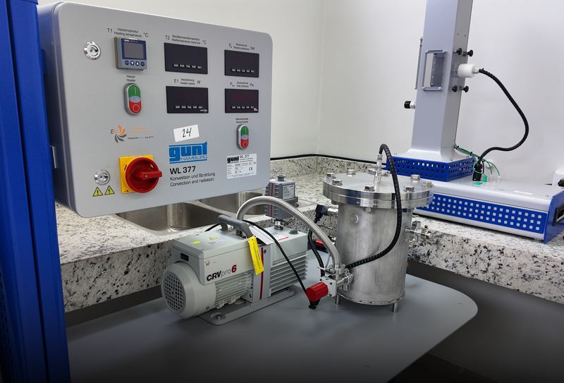 Foto del laboratorio